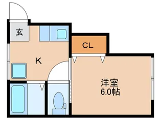 ケイハウス【1階】の間取り