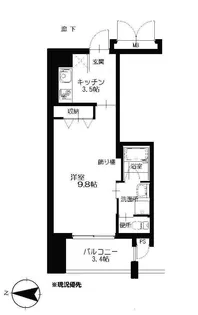 JOY・FORA【3階】の間取り