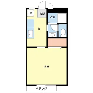 ラ・ポールM【1階】の間取り