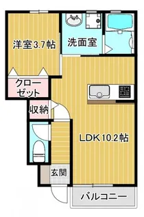 グランヒルズ【1階】の間取り