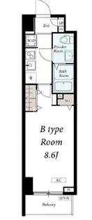 リブリ東上野【2階】の間取り