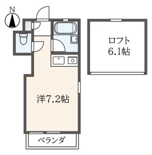 エトワール根岸【1階】の間取り