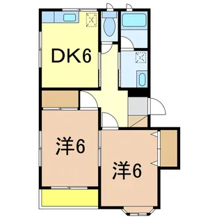 スプリングハイツ【2階】の間取り