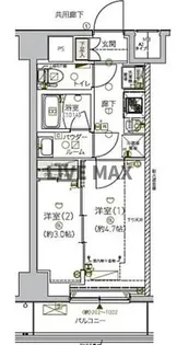 メインステージ南砂町【3階】の間取り
