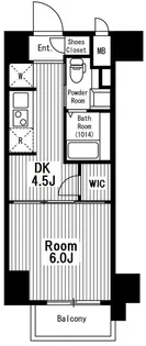セレニティコート虎ノ門【13階】の間取り