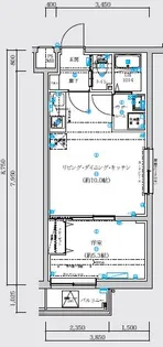 スクエア千鳥町【2階】の間取り
