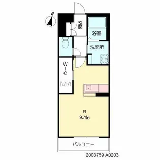 グランリジエール【2階】の間取り