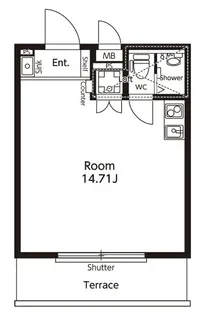 earthmore(アースモア)【2階】の間取り