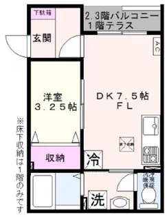プリマヴェーラ西蒲田【1階】の間取り