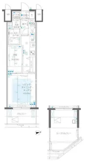 ZOOM新宿御苑前【2階】の間取り