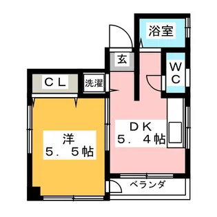 SKハイツ【3階】の間取り