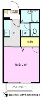 ヴィルドミールI【2階】の間取り