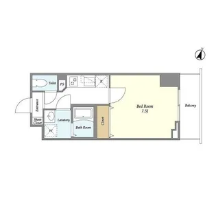 LIBR GRANT 大宮【10階】の間取り