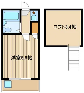 クラウンパレス大泉学園【1階】の間取り