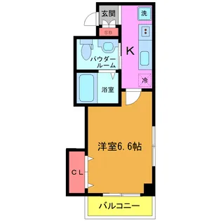 エルヴィータ舞浜【4階】の間取り