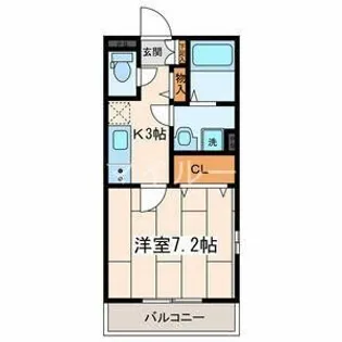 アムール福【1階】の間取り