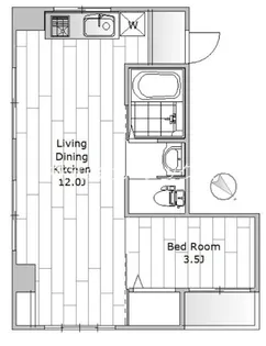 山田ビル【2階】の間取り