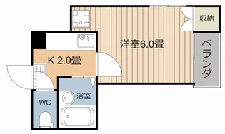 鴨池山元ビル【3階】の間取り