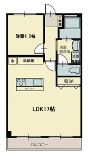 志幸76MANDARIN成増【2階】の間取り