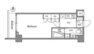 MFPRコート菊川【5階】の間取り