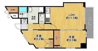 並木ガーデンヒルズ【3階】の間取り