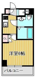 エクセレントプレイス武蔵小杉【6階】の間取り