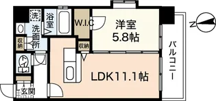 ルネス・スターツ【2階】の間取り