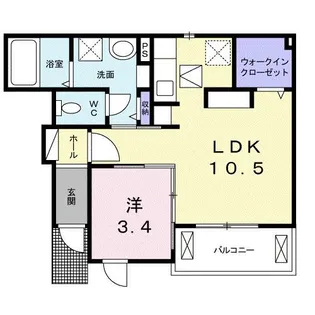 ポポロ【1階】の間取り
