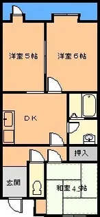ヒルトップ【3階】の間取り