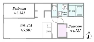 trias992【2階】の間取り