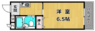 ステイシティ御浜【3階】の間取り