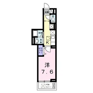 サピー日英III【1階】の間取り