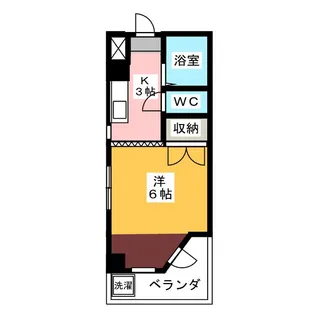 ホーメスト東山【3階】の間取り