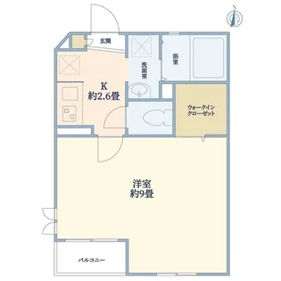 桜ハイム【2階】の間取り
