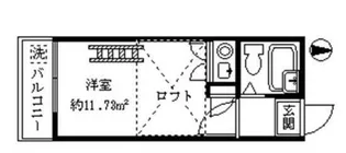 ライフピアウエスト【2階】の間取り
