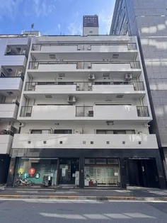 ライオンズマンション新富町第二【6階】の外観