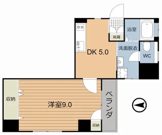 グレイス21【5階】の間取り