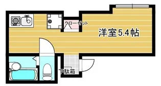 AVENIR町屋【3階】の間取り