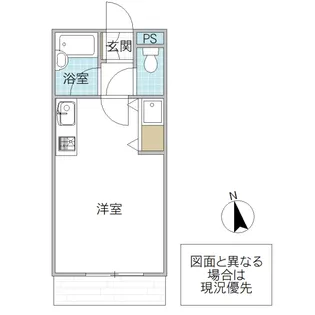 Kハイツ A棟【1階】の間取り