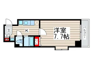 グリシーヌ葛西【3階】の間取り