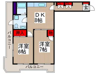 メゾン・セレステ【4階】の間取り