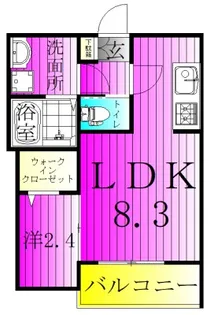 KLEIS南柏II【3階】の間取り