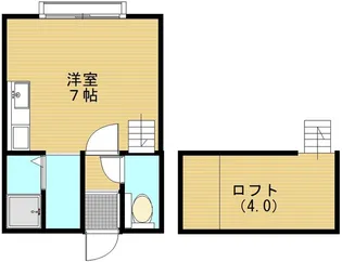 パンプキンハウスII【1階】の間取り