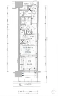 プレサンス ロジェ 名古屋駅NORTH FRONT【7階】の間取り