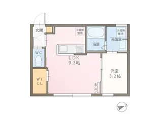サンフェリーチェ【1階】の間取り