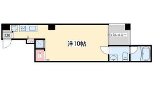 サウス・サン【3階】の間取り