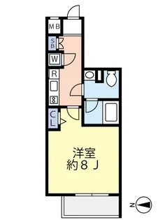 グランヴァン小竹向原【2階】の間取り