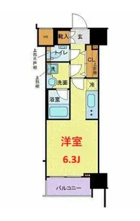 ラグディア芝公園【11階】の間取り