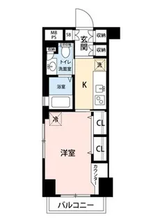 マイナビSTAYライフホーム国立競技場前【2階】の間取り