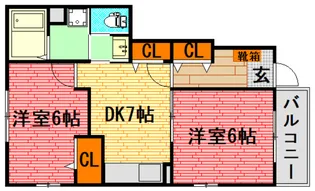 IGOROTAI【1階】の間取り
